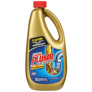 CLOG DESTROYER PLUS+ <br />PIPEGUARD™ – 946 mL